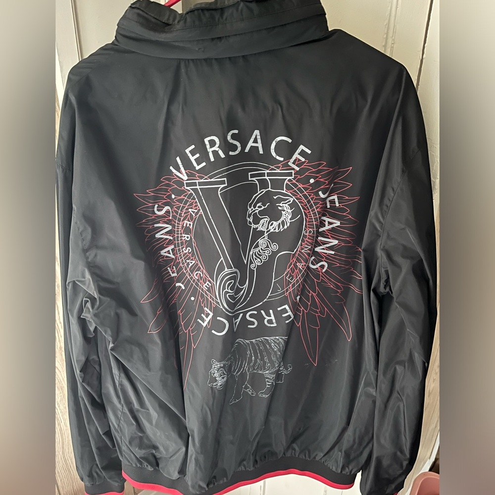AUTHENTIC VERSACE JEANS WINDBREAKER JACKET.